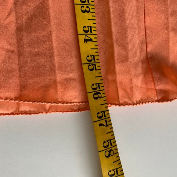 MATEJ ODETTE BARSA Nightgown MED Vintage Sleeveless Tie Front Accordion Skirt - Picture 11 of 12